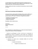 PROTOCOLO DE ENTREGA DE DOCUMENTOS