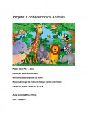 Projeto Conhecendo os animais