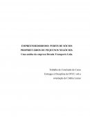 EMPREENDEDORISMO: PERFIS DE SÓCIOS PROPRIETÁRIOS DE PEQUENOS NEGÓCIOS.