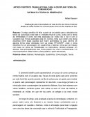 ARTIGO CIENTÍFICO TRABALHO FINAL PARA A DISCIPLINA TEORIA DA COMUNICAÇÃO BATMAN E A TEORIA DA REMEDIAÇÃO