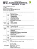 Plano de Aula Metodologia da Pesquisa Cientifica