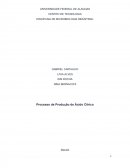 Processo Produtivo de Ácido Cítrico
