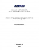 RESENHA CRÍTICA: O MARCO DA PREVIDÊNCIA SOCIAL NO BRASIL E O SERVIÇO SOCIAL