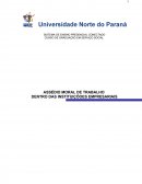 ASSÉDIO MORAL DE TRABALHO DENTRO DAS INSTITUIÇÕOES EMPRESARIAIS