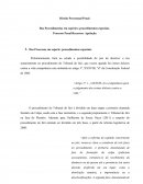 Dos Procedimentos em Espécies. Processo Penal