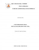 CONTABILIDADE GERAL INOVAÇÃO & DESAFIO COM. LTDA.
