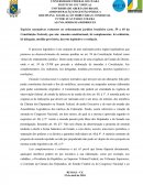 Espécies normativas existentes no ordenamento jurídico brasileiro