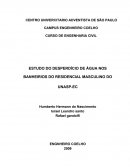 ESTUDO DO DESPERDÍCIO DE ÁGUA NOS BANHEIROS RESIDENCIAL MASCULINO DO UNASP-EC