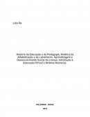 História da Educação e da Pedagogia, Didática da Alfabetização e do Letramento