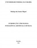 Inteligência Artificial e Humana