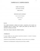 EMPRESAS E EMPRESARIOS