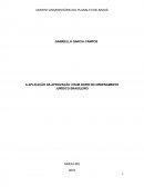 A APLICAÇÃO DA APROVAÇÃO CRAM DONW NO ORDENAMENTO JURÍDICO BRASILEIRO