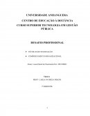 DESAFIO PROFISSIONAL TÉCNICAS DE NEGOCIAÇÃO