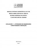 VALIAÇÃO 1 – ATIVIDADES DE ENGENHARIA –CRIATIVIDADE E INOVAÇÃO