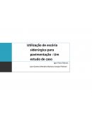 Utilização de escória siderúrgica para pavimentação : Um estudo de caso