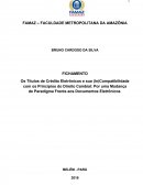 Os Títulos de Crédito Eletrônicos e sua (In)Compatibilidade com os Princípios do Direito Cambial: Por uma Mudança de Paradigma Frente aos Documentos Eletrônicos