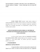 AÇÃO DE CONCESSÃO DE AUXÍLIO DOENÇA C/C COM PEDIDO DE CONVERSÃO EM APOSENTADORIA POR INVALIDEZ C/C COM PEDIDO DE TUTELA ANTECIPADA