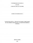 CONTRATO DE MÚTUO – ASPECTOS CONTÁBEIS E TRIBUTÁRIOS, DE UMA EMPRESA PERTENCENTE A UM GRUPO DE EMPRESAS FAMILIAR.