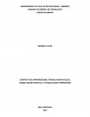 CONTRATO DE APRENDIZAGEM, TRABALHADOR AVULSO, TRABALHADOR EVENTUAL E TRABALHADOR TEMPORÁRIO