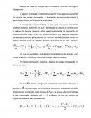 Balanço de Taxa de Energia para Volumes de Controle em Regime Permanente