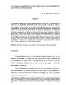 A AVALIAÇÃO NA PERSPECTIVA DE CONSTRUÇÃO DO CONHECIMENTO UM OLHAR PSICOPEDAGÓGICO