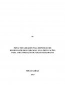 IMPACTOS GERADOS PELA DISPOSIÇÃO DE RESIDUOS SÓLIDOS URBANOS E SUAS IMPLICAÇÕES PARA A RECUPERAÇÃO DE ÁREAS DEGRADADAS