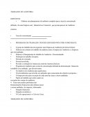 Trabalho de auditoria para alunos