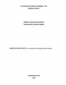 COMO SE FAZ UM TEXTO: A construção da dissertação argumentativa