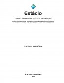 RELATÓRIO PARA OBTENÇÃO DA NOTA PARCIAL DA AV.2 NA DISCIPLINA DE PROCESSO E TECNOLOGIA PARA RUMINANTES DO CURSO DE TECNOLOGIA EM AGRONEGÓCIO.