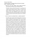 Capitalismo dependente e a psicologia no Brasil: das alternativas á psicologia crítica.