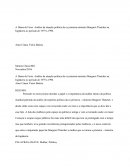 Análise da Atuação Política da Ex-primeira-ministra Margaret Thatcher na Inglaterra no Período de 1979 a 1990