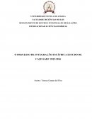 O PROCESSO DE INTEGRAÇÃO EM ÁFRICA ESTUDO DE CASO SADC 2012-2016