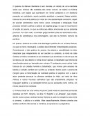 Fragmento de análise do poema de Manuel Bandeira
