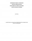 ANALISE DAS DEMOSTRAÇÕES CONTÁBEIS PARA GESTÃO DE EMPRESAS.