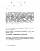 Documento de Projeto de Software Gerador de Documentos PDF