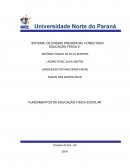 SISTEMA DE ENSINO PRESENCIAL CONECTADO EDUCAÇÃO FÍSICA