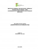 RELATÓRIO DE VISITA TÉCNICA LABORATÓRIO DE AUTOMAÇÃO IFBA