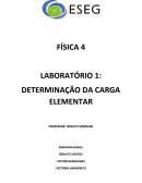 Verificar as leis de Faraday para o processo de deposição de íons e determinar o valor da carga elementar a partir do processo de eletrólise.