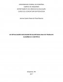 AS DIFICULDADES DOS DISCENTES NA METODOLOGIA DO TRABALHO ACADÊMICO E CIENTÍFICO