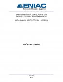 ENSINO PRESENCIAL COM SUPORTE EAD LOGÍSTICA – LOGÍSTICA EM TRANSPORTES