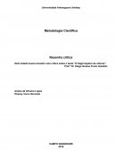 Este tratado busca levantar uma crítica sobre o texto “O frágil império da ciência”.