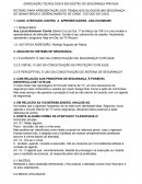 ROTEIRO PARA APRESENTAÇÃO DOS TRABALHOS DA DISCIPLINA SEGURANÇA DE DIGNATÁRIOS E GERENCIAMENTO DE CRISE - ESTUDO DE CASO