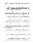 Trabalho de pesquisa. Responda os seguintes questionamentos referente a Legislação Empresarial.