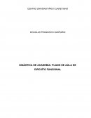 GINÁSTICA DE ACADEMIA: PLANO DE AULA DE CIRCUÍTO FUNCIONAL