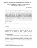 O DIREITO À PRIVACIDADE E PODER DIRETIVO: ANTINOMIA NO DIREITO LABORAL QUE REFLETE UM DOS PERFIS DO JURISDICIONADO TRABALHISTA