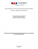 ESTUDO DO PLANEJAMENTO ESTATÉGICO, PRECIFICAÇÃO E LUCRATIVIDADE VOLTADA AO MARKETING.