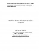 USO DE TECNOLOGIAS PARA GESTÃO EMPRESARIAL EMPRESA: CPFL SERVIÇOS