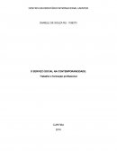 O SERVIÇO SOCIAL NA CONTEMPORANEIDADE: Trabalho e formação profissional