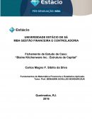 Fichamento de Estudo de Caso: “Blaine Kitchenware Inc.: Estrutura de Capital”