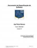 Documento de Especificação de Software